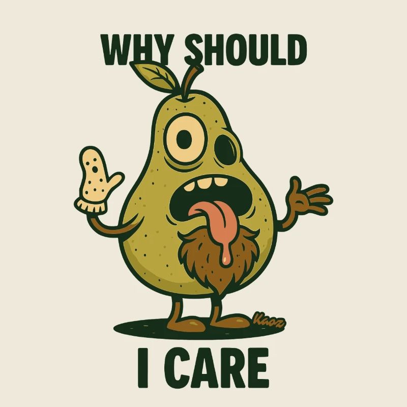 Crazy pear with sock and zero interest