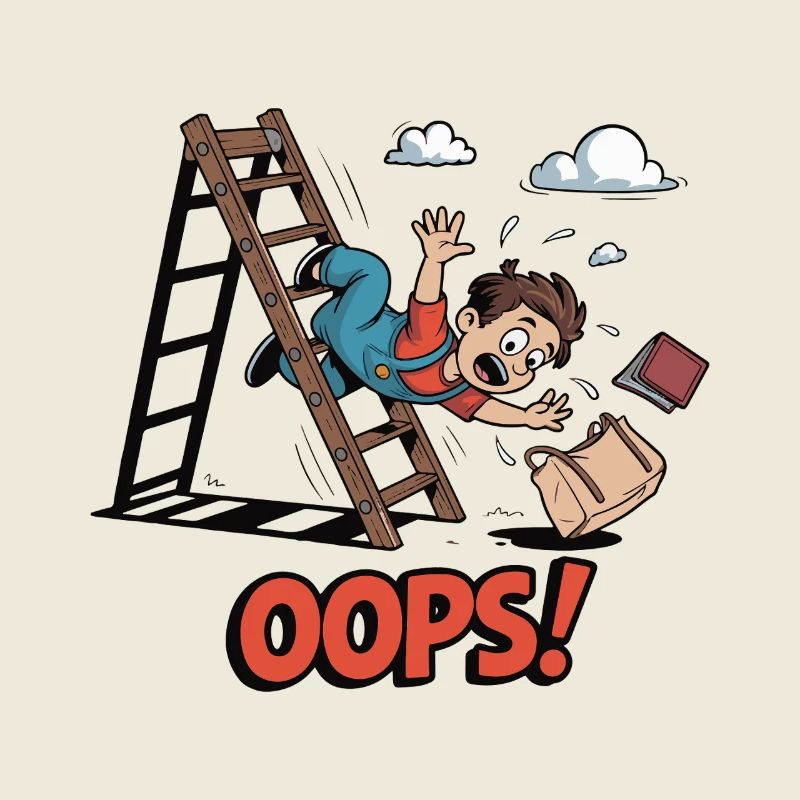 TREPPE RUNTER, HOPPLA