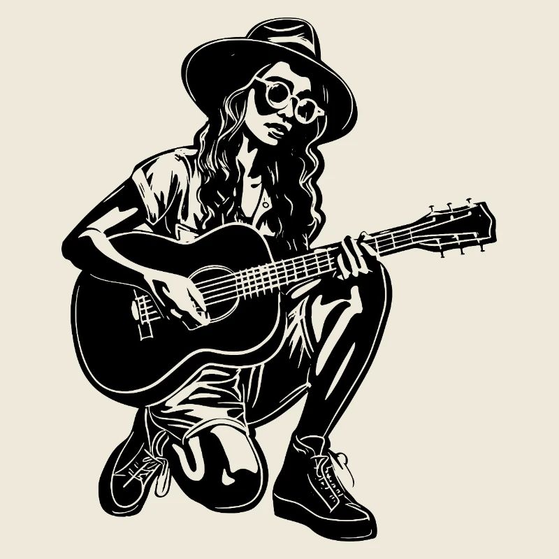 Guitariste Girl