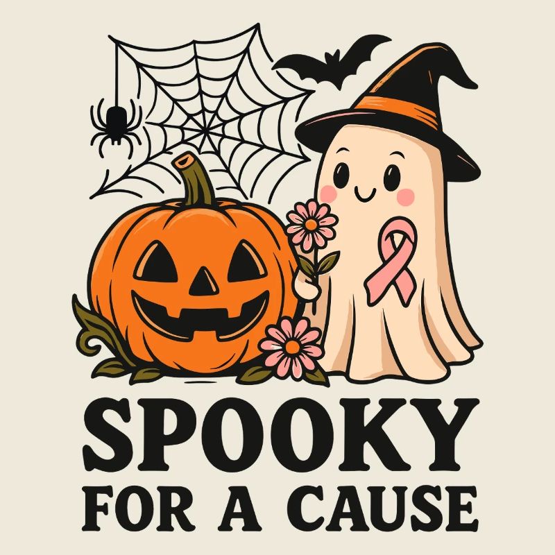 Spooky for a Cause – Cute Ghost Support
