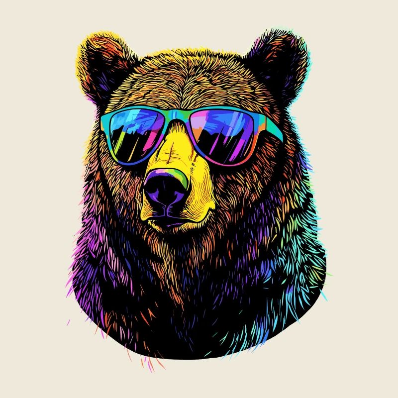 Braunbär Grizzly Bär Bärenbrüder Wald Wilde Bären