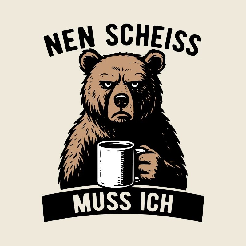 Brummiger Bär - Nen Scheiß muss ich - Kaffee
