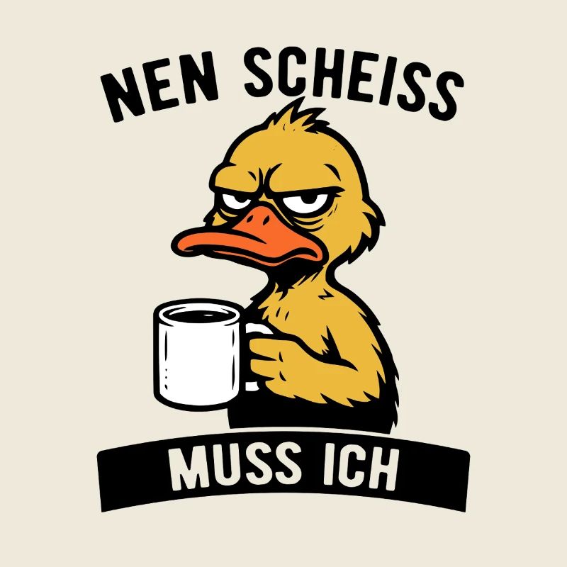 Freche Ente - Nen Scheiß muss ich - Kaffee