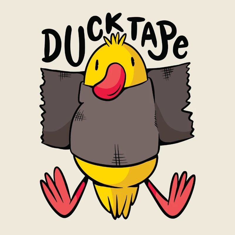 Duck Taping Comedy Charakterdesign