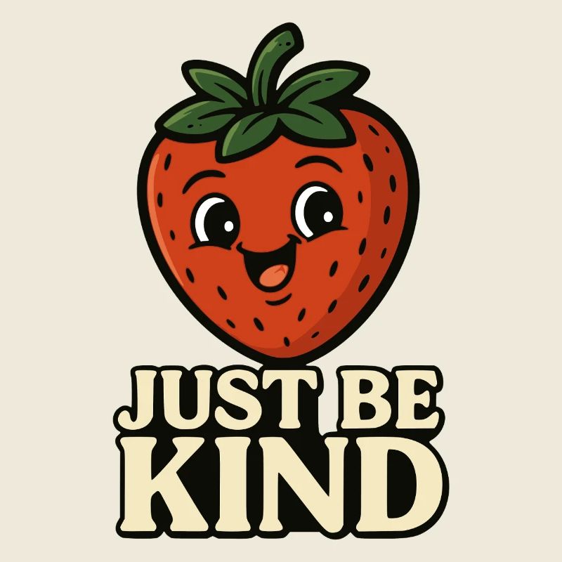 Cute Strawberry Figurine with Message