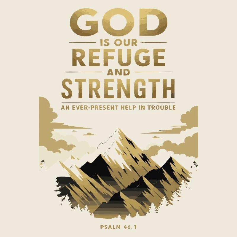 Dieu est notre refuge et notre force – Psaume 46:1