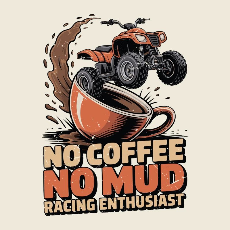 Courses dans la boue, pas de café, pas de camion tout-terrain, amateur de café