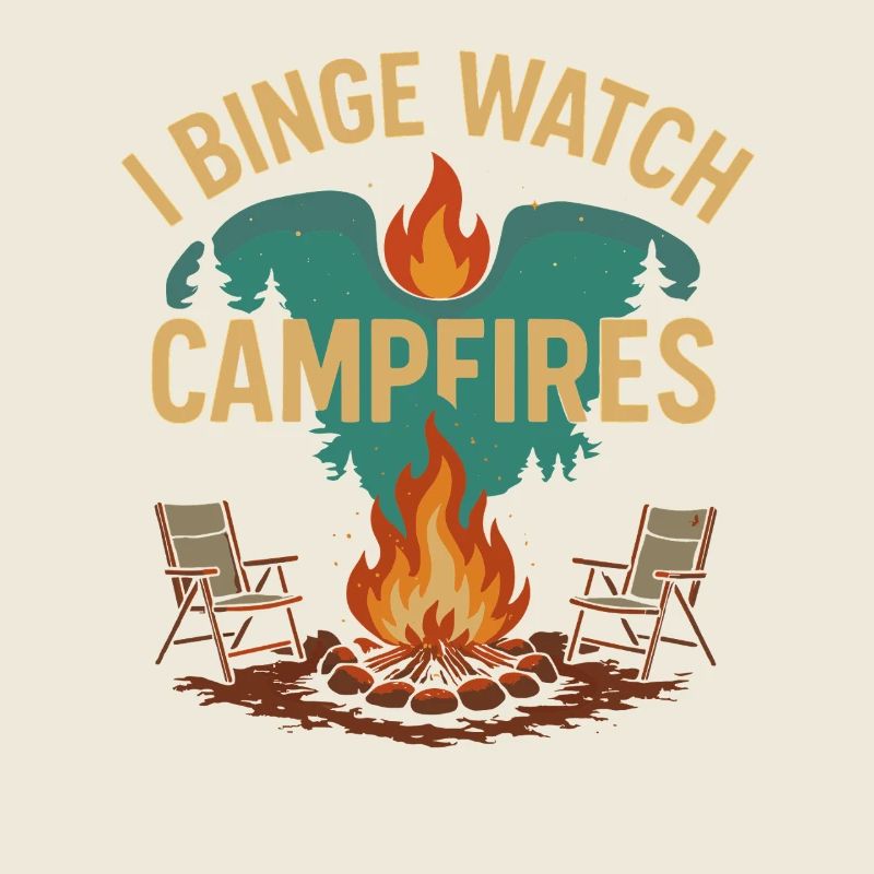 I Binge Watch Lagerfeuer