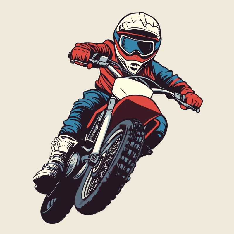 Adrenaline motorcyclist