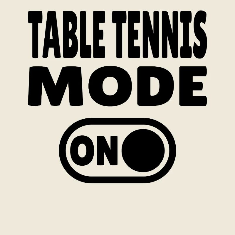 Mode tennis de table activé – Style de vie ping-pong