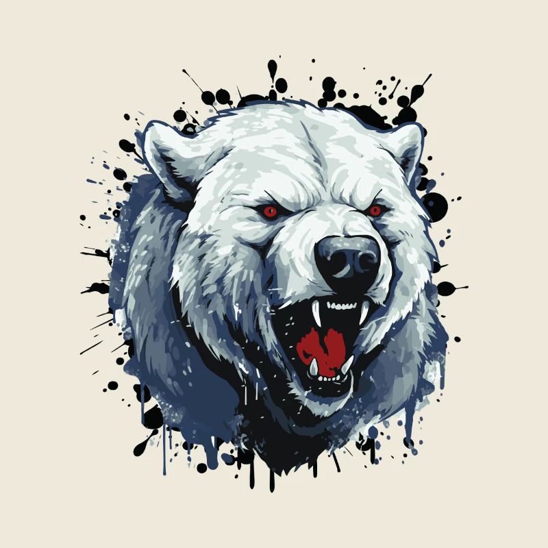 Eisbär Polar Bär