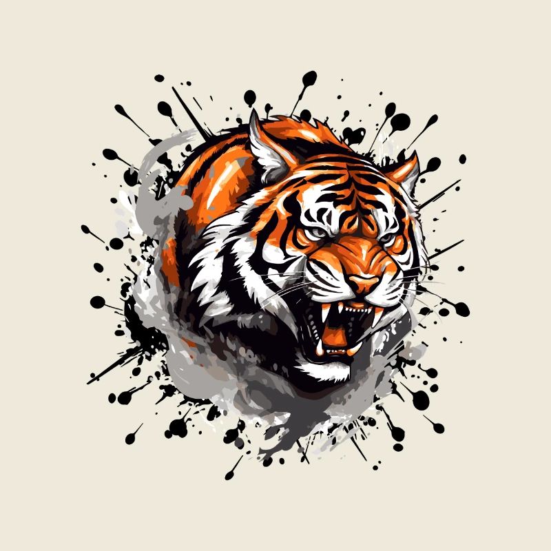 Tiger Powerful