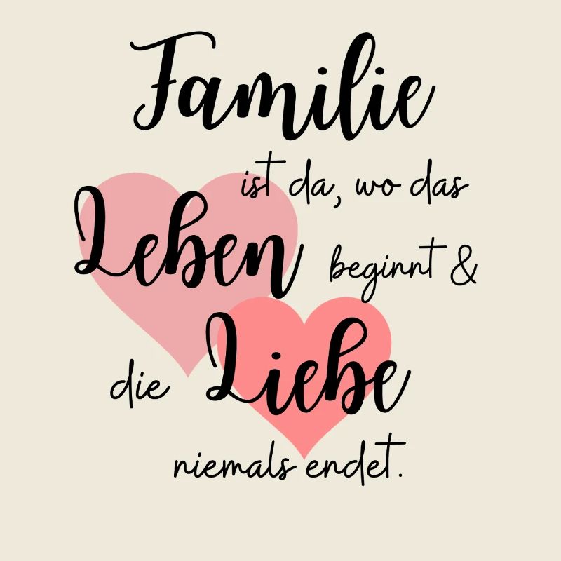 Amour de la famille disant citation conception