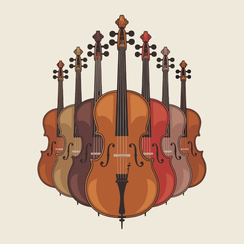  Faszinierende Cellosammlung: Musikinstrumente in