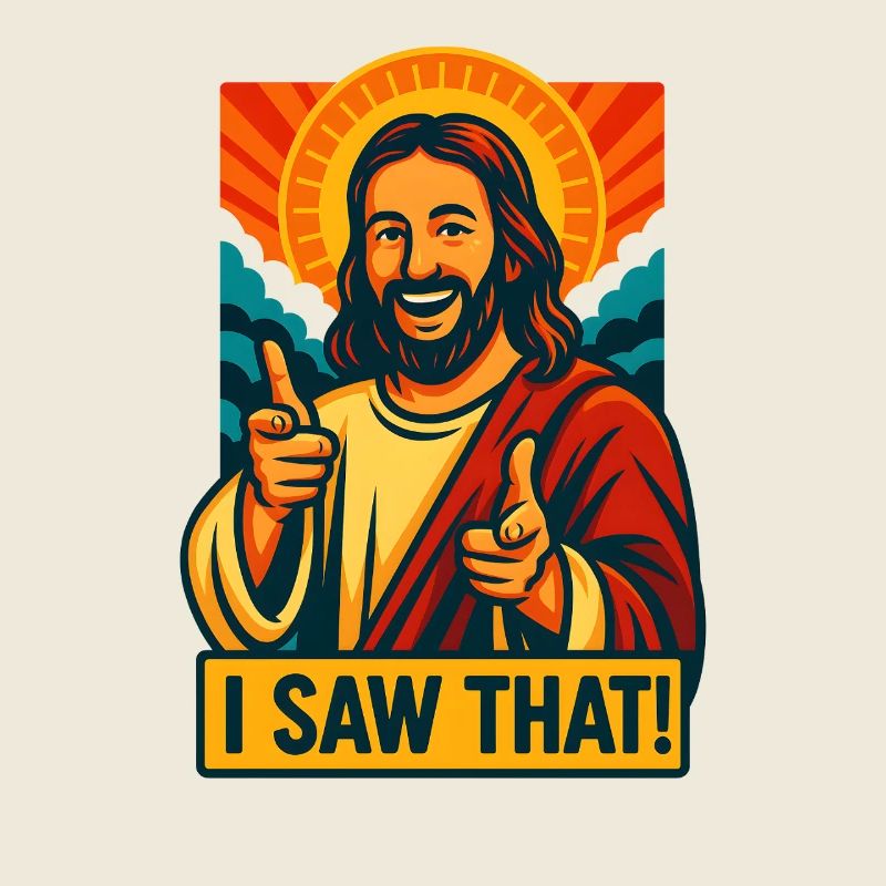 J’ai vu ce mème de Jésus, chrétien