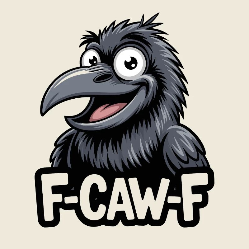 F-Caw-F Meme Crow