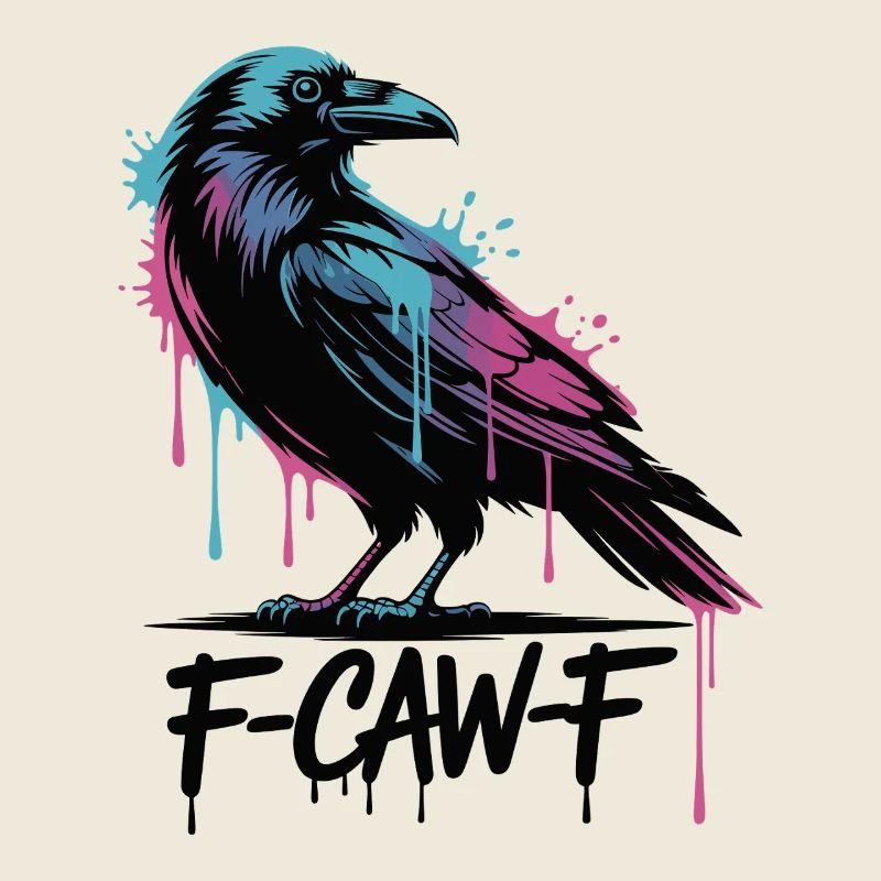 F-Caw-F Meme Crow