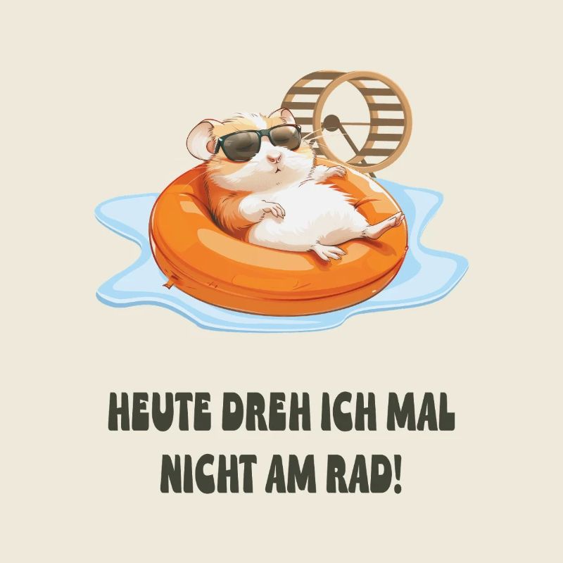 Hamster Entspannt im Pool