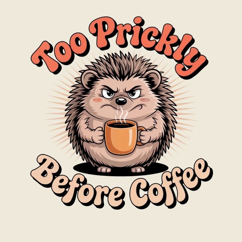 Igel Humor – Too Prickly Before Coffee
