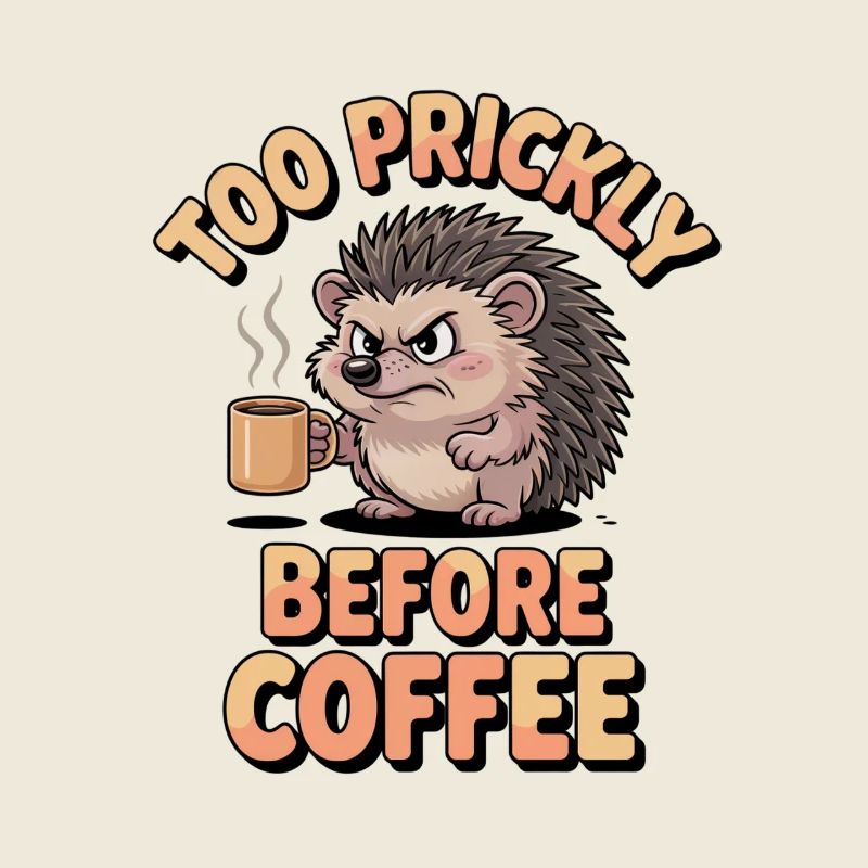 Igel Humor – Too Prickly Before Coffee