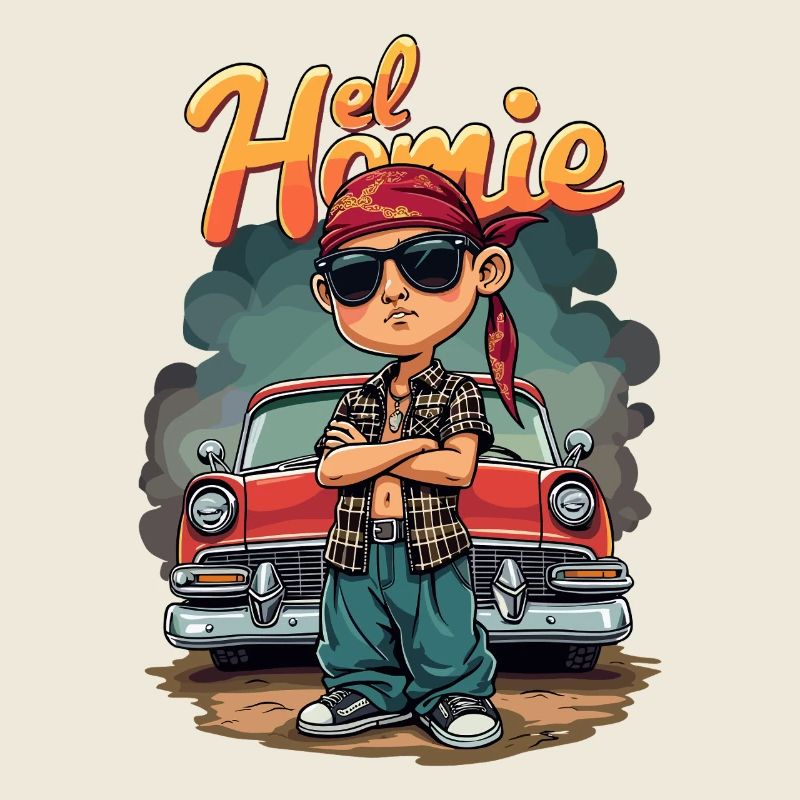 Biker Kid Oldtimer Vibe