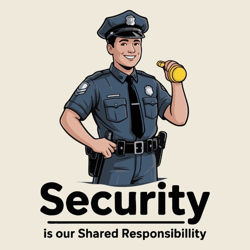 Agent de sécurité Spotlight Graphic