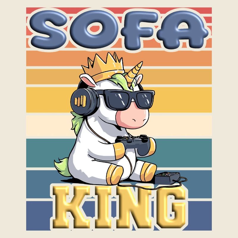 Canapé King Licorne