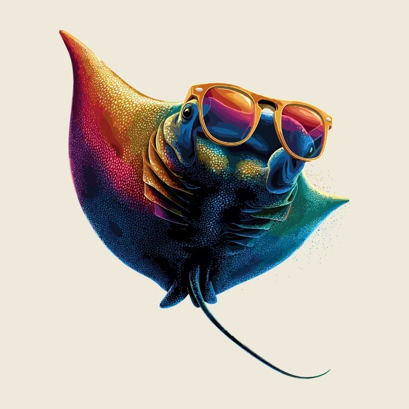 Manta Rochen Teufelsrochen Stachelrochen Taucher