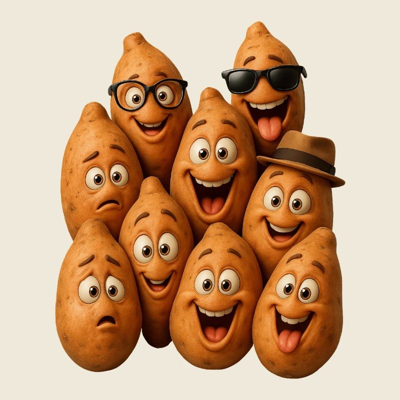 Laughing potato troupe