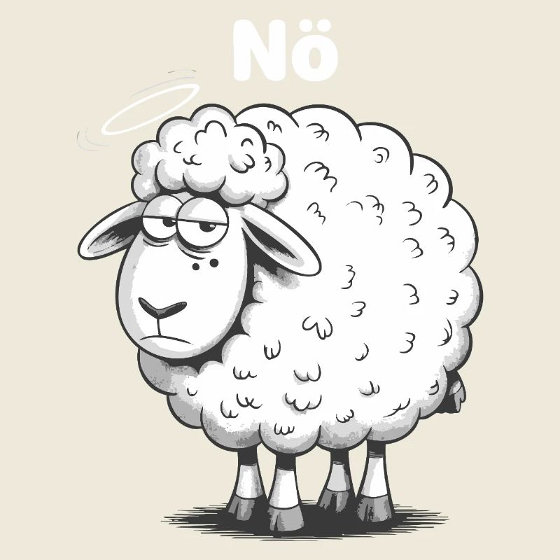 Basse-Autriche – Grumpy Sheep Humour Design