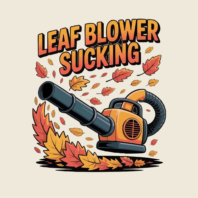 Leaf Blower Sucking
