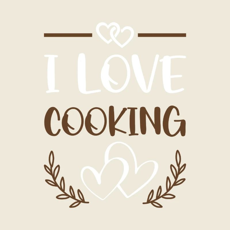 J’aime cuisiner Coeur Design