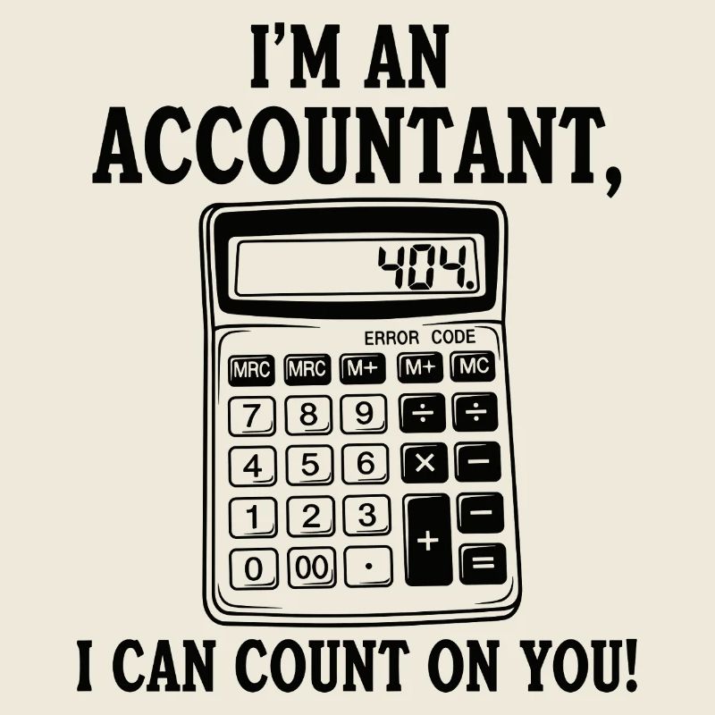 Accountant Count On You Graphic