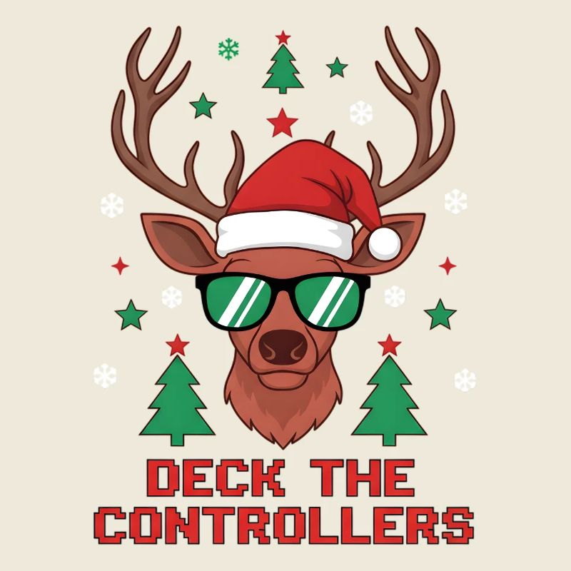 Deck die Controller Rentiere