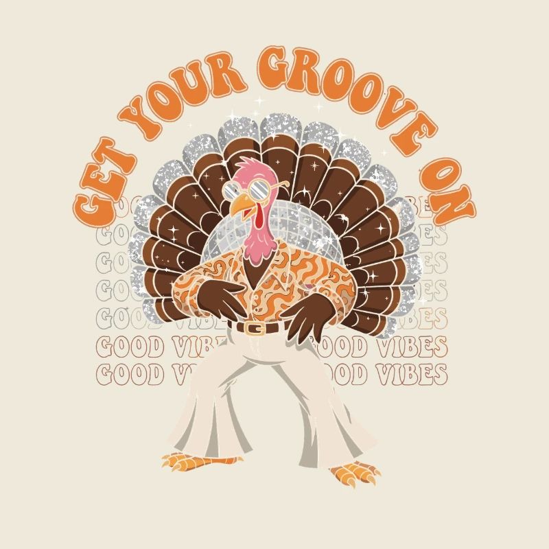 Groovige Puten-Disco