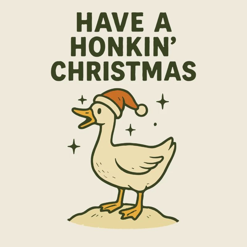 Oie de Noël Honkin' Have A Christmas
