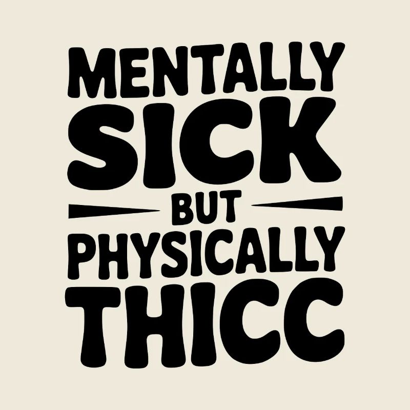 Mentally Sick but Physically Thicc