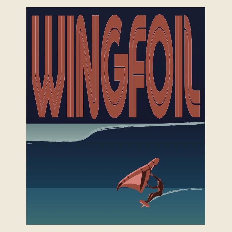 Wingfoiler Welle