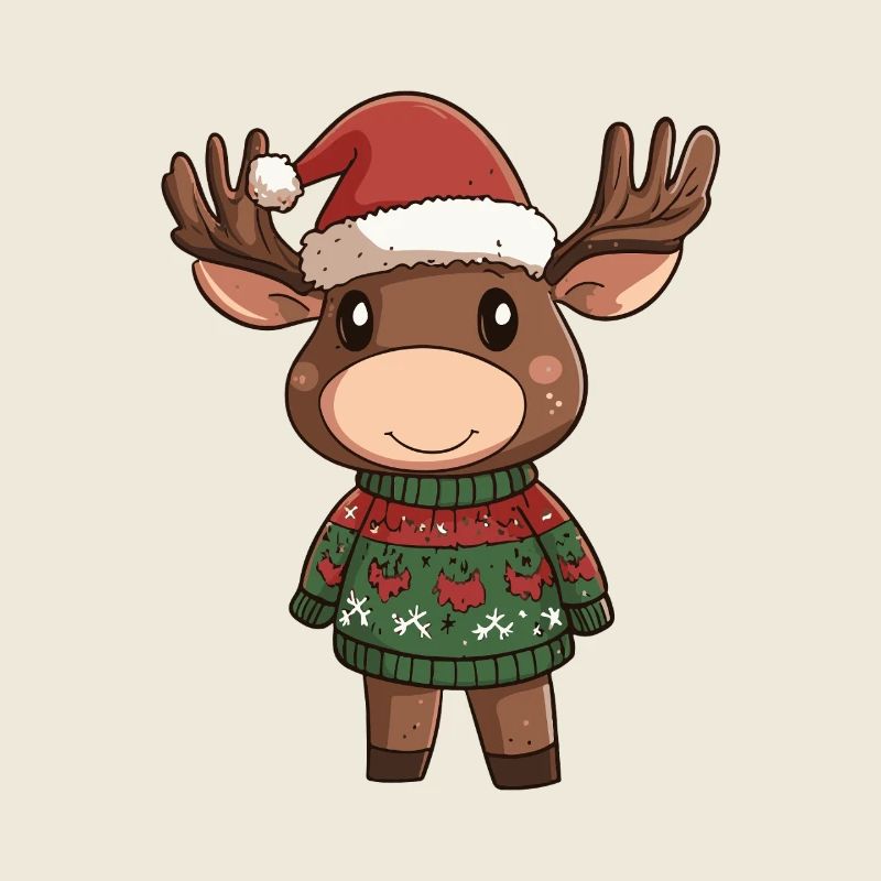 Elch Weihnachten