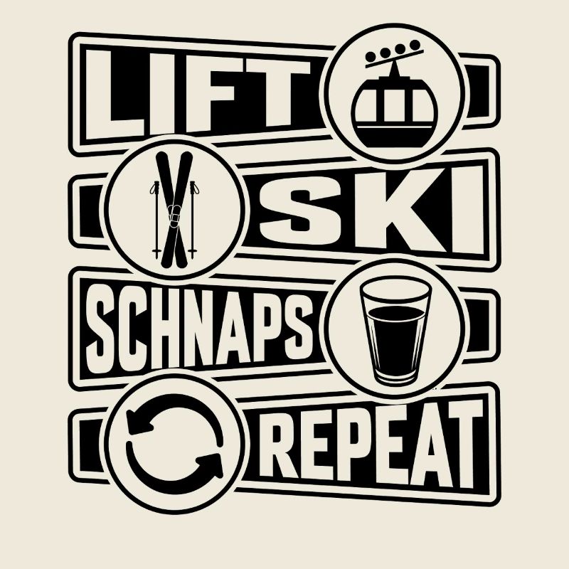 Remontée mécanique Ski Schnaps Repeat