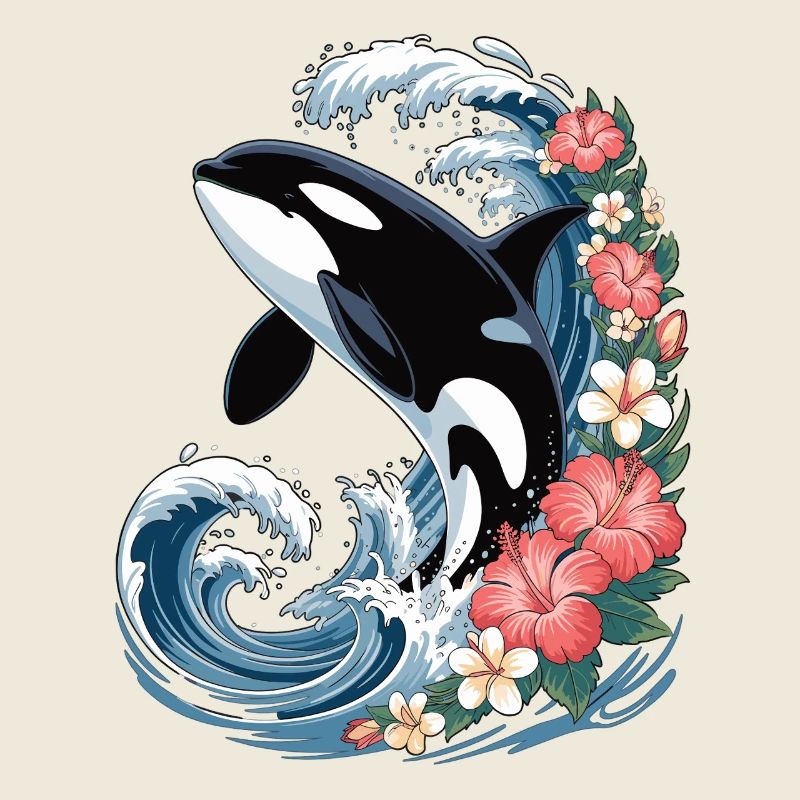 Orca in tropical waves