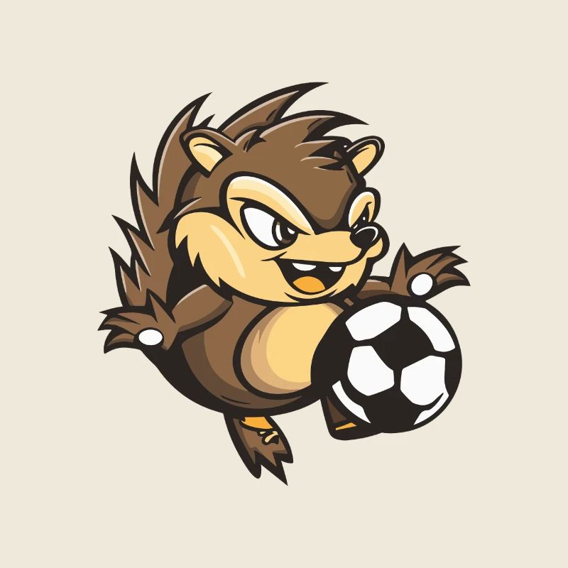 Igel Fußball Soccer
