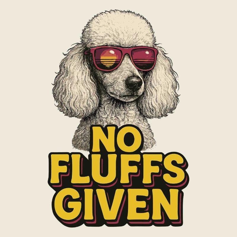 No Fluffs Given Pudel Cool