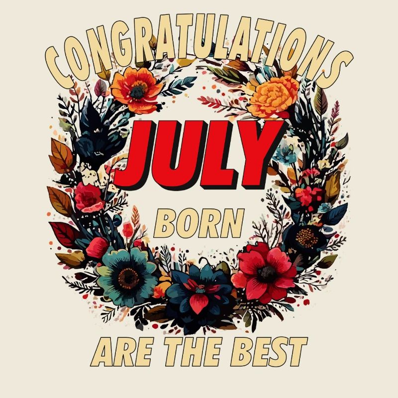 CONGRATULATIONS JULY