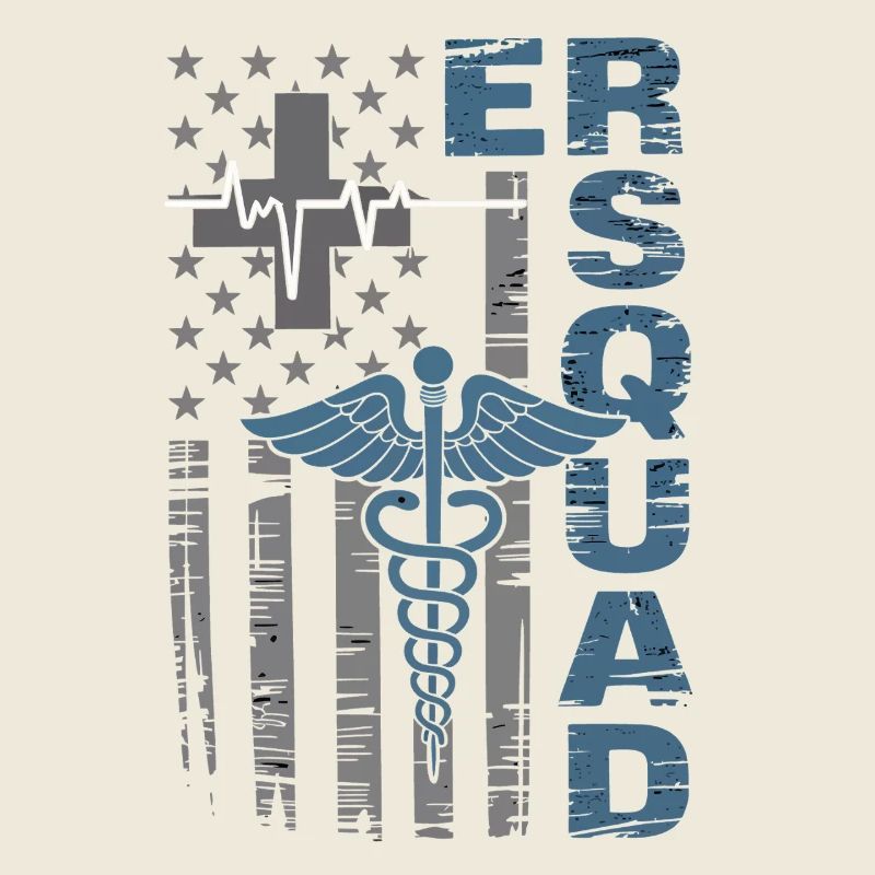 Caduceus Notfall-Wappen