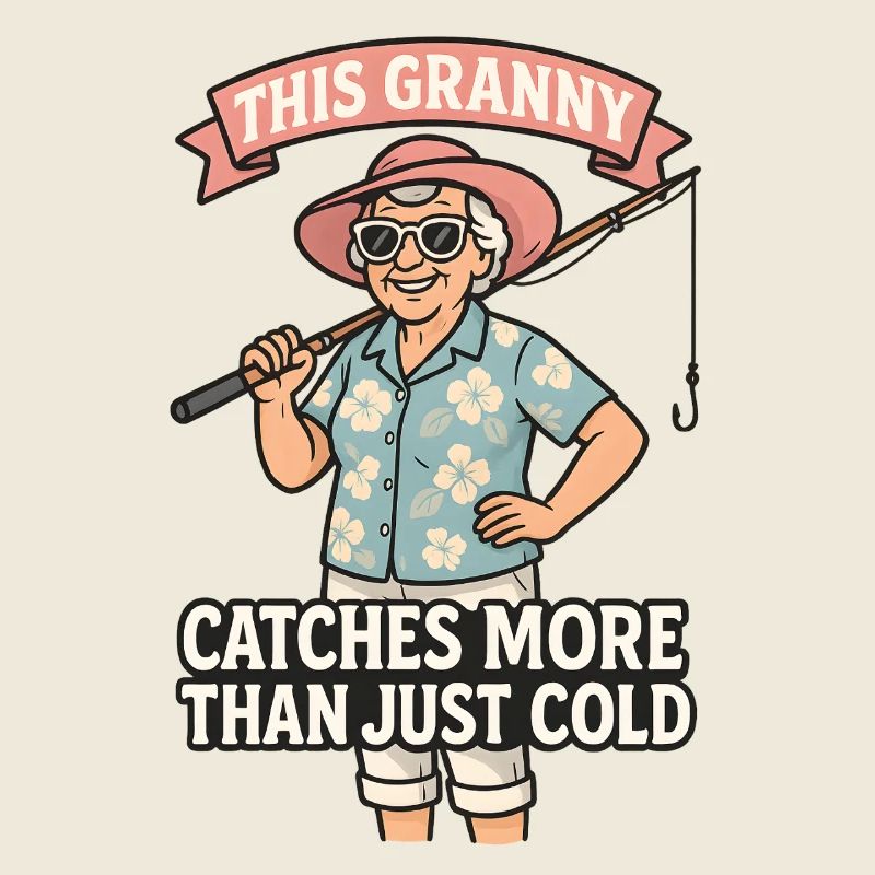 This granny catches more than just a cold