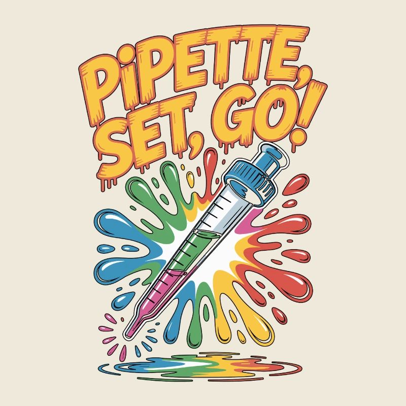 Lab Technician Pipette Set Go Medical Technologist