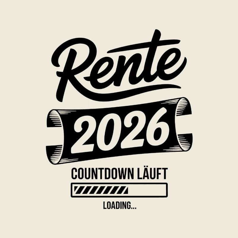 Rente 2026 Countdown Grafik