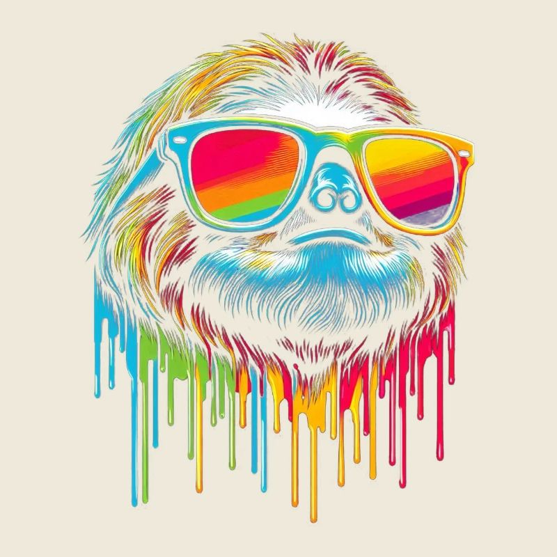 Sloth Sloth Art Lazy Sloth Fan