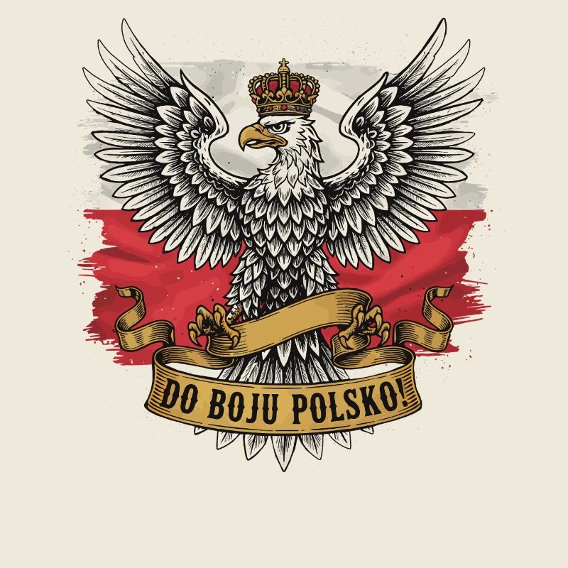 Pour la Pologne dans l’aigle de bataille